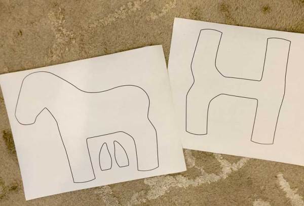 Stuffed Horse Toy Template - Image 3